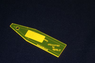 ACRYLIC TEMPLATE FOR POUFFE PINCUSHION